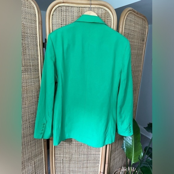 Farm Rio Bright Green Blazer - Picture 7 of 12